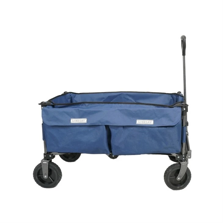 Outdoor Utility Collapsible Folding Wagon With Table